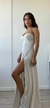 Vestido ARIA blanco - comprar online