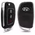 Chave Canivete Hyundai HB20 - 3 Botões (Modelo Oco)