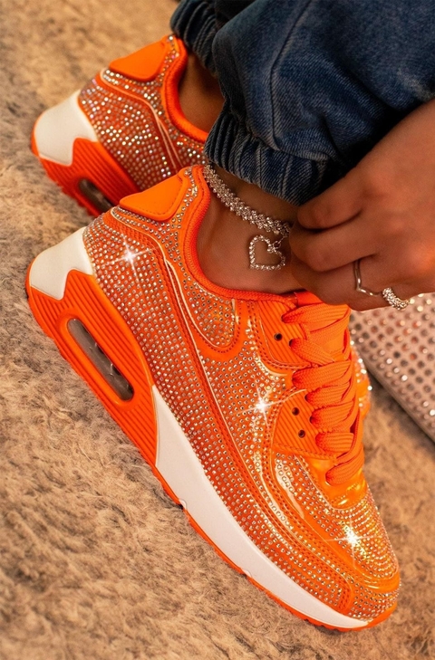 Tenis Queen Naranja (Comodidad Naranja)