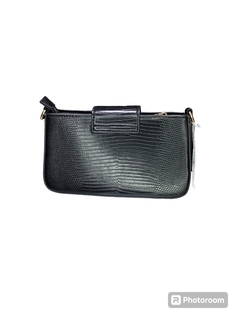 Bolsa rigida pequena piel vibora - comprar en línea