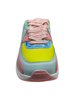 Tenis QUEEN05 (Coral ) - Beauty Delsey