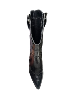 Bota MYRTLE Vaquera negra - tienda en línea