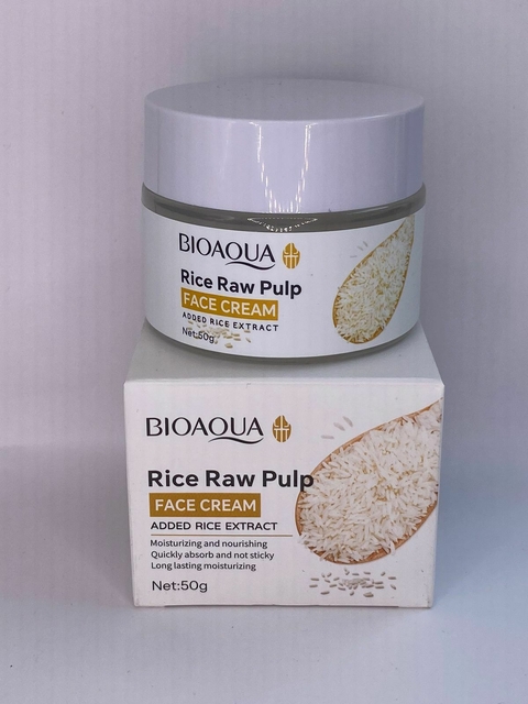 Crema facial de Arroz BioAqua