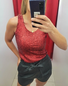 Musculosa Lentejuelas en internet