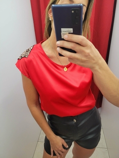 Blusa Satén - tienda online