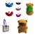 Peluche Capybara Capibara Mini Mysterybox C/accesorios