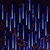 Imagem do Snowfall Chuva de Meteoro Com 8 Tubos 2,5m Bivolt