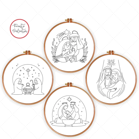 Risco - Presépio ❘ Natal