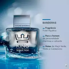 King of Seduction Antonio Banderas - Eau de Toilette na internet