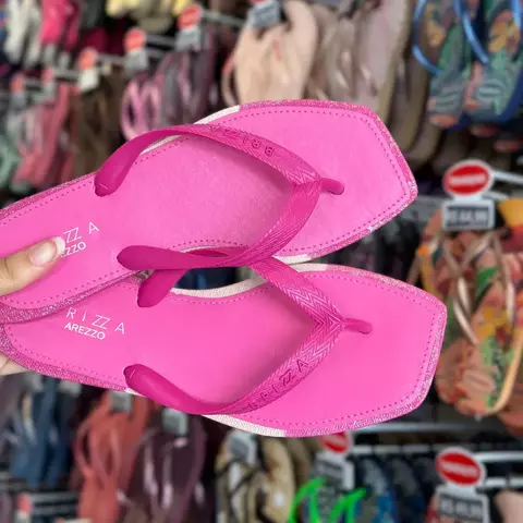 CHINELO AREZZO ORIGINAL - PINK