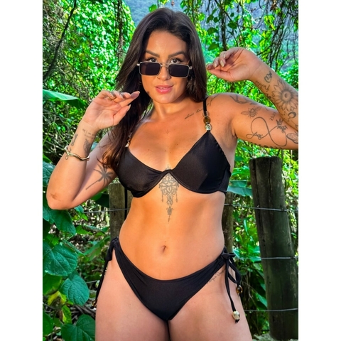 BIQ ARO UNICO PEDRARIA - PRETO