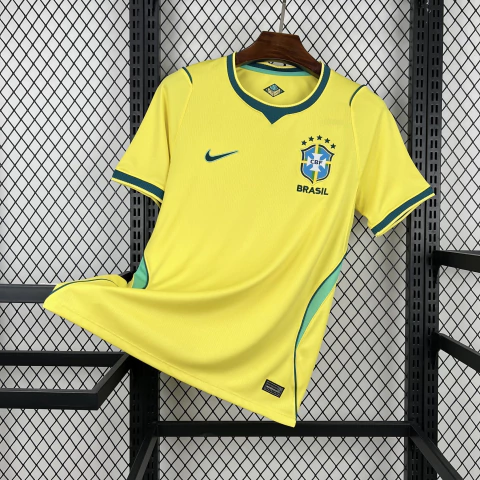 Camisa Brasil I 26/27 - Torcedor Nike Masculina - Amarela