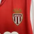 Camisa Monaco I 25/26 - Torcedor Mizuno Masculina - Vermelha e branca - loja online