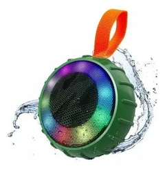 Caixa De Som À Prova D'agua Rádio Fm Luz Led Kapbom Ka-8556 - comprar online