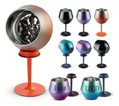 Copo Taça Térmica Rosca Drink 450ml