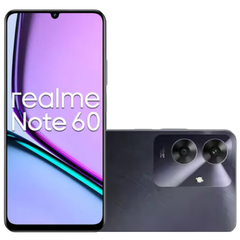Celular Smartphone Realme Note 60 Dual Sim 128 Gb 4 Gb Ram Marble Black - comprar online