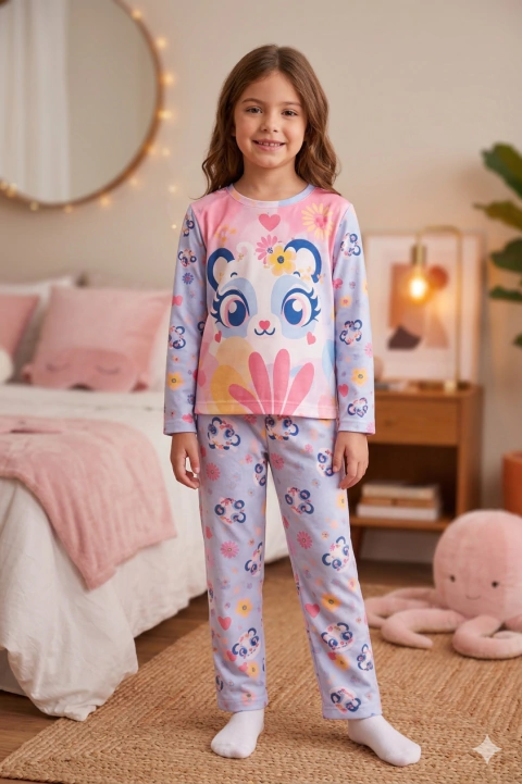 Pijama - Panda Coração