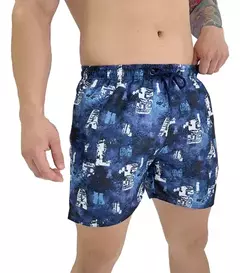 24- SHORT DE BAÑO CON SUSPENSOR ESTAMPADO - Modo Bestia