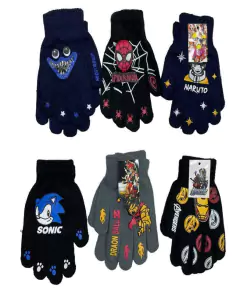 GUANTES INFANTILES ESTAMPADOS