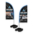 WIND BANNER KIT COMPLETO P