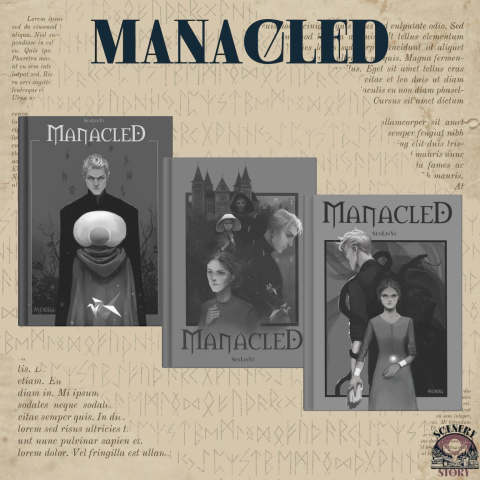 Encadernação Artesanal - Manacled - 3 Volumes - Capa dura + Box - comprar online