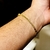 Pulseira Elo Gucci Banhado a Ouro 18k S0097 na internet