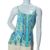 Blusa Regata Azul Estampada