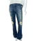 Calça Jeans Escura Destroyed