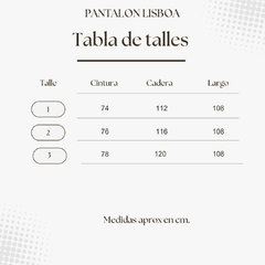 PANTALON LISBOA