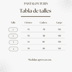PANTALON TURIN