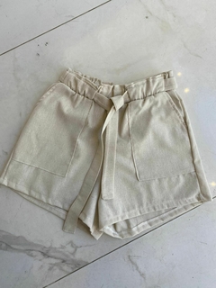 SHORT LINO CON LAZO