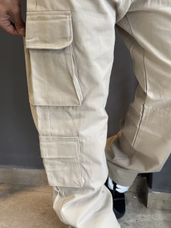 DOBLE CARGO BEIGE SAM - tienda online