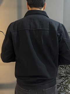 CAMPERA JEAN DUE NEGRA - tienda online