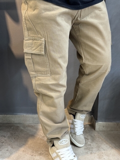 RECTO QUIS CARGO BEIGE COSTURAS - tienda online