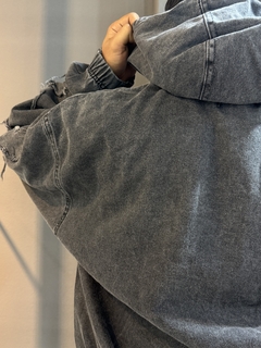 CAMPERA JEANS GRIS BURZA - comprar online