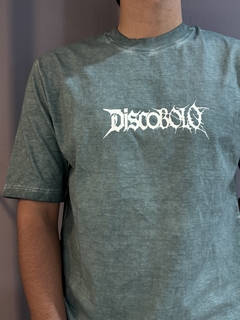 REMERA DISCO COLAPSE VERDE en internet