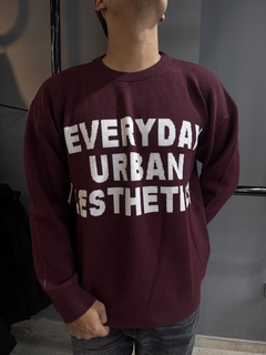 SWEATER BORDO EVERYDAY - comprar online