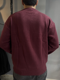 SWEATER BORDO EVERYDAY - tienda online