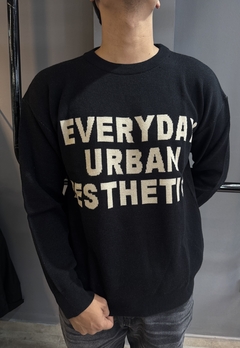 SWEATER NEGRO EVERYDAY - comprar online