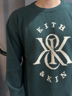 SWEATER VERDE KITH - BUNKER INDUMENTARIA