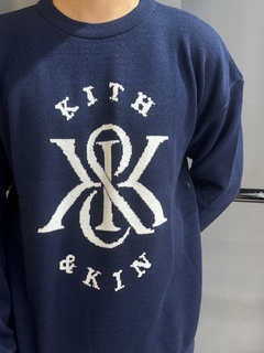 SWEATER AZUL KITH - BUNKER INDUMENTARIA
