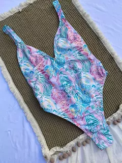 Enteriza Maite estampada - tienda online