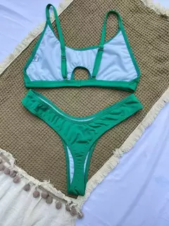 Bikini Eugenia verde - comprar online