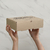 Pack de 100u caja carton microcorrugado 25x20x5 personalizadas - Pragmaserigrafia