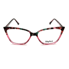 Anteojo Armazon Receta Acetato Mujer Dama Stylus St794 (bg) - comprar online