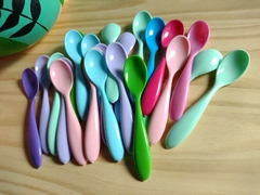 Cucharas de plastico