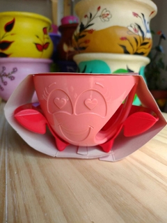 Tazón infantil con platito para galletitas - comprar online
