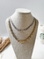 Choker malha trançada - aço