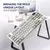 Teclado Mecânico K86 Attack Shark Sem Fio - Carneiro Sheep