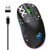 Hxsj-Mouse Gamer Ergonômico sem fio, RGB, 2.4G 3600DPI , T90 na internet